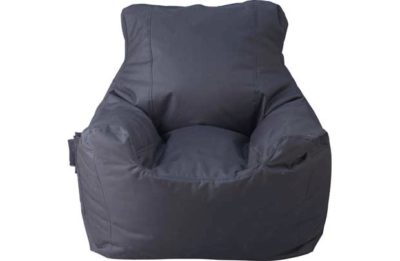 ColourMatch Large Polyester Teenagers Beanbag - Black.